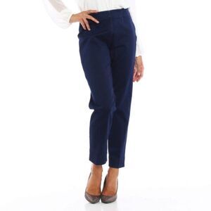 Piazza Sempione Cropped Denim Size 30 Lisa Pants Straight Leg Side Zip